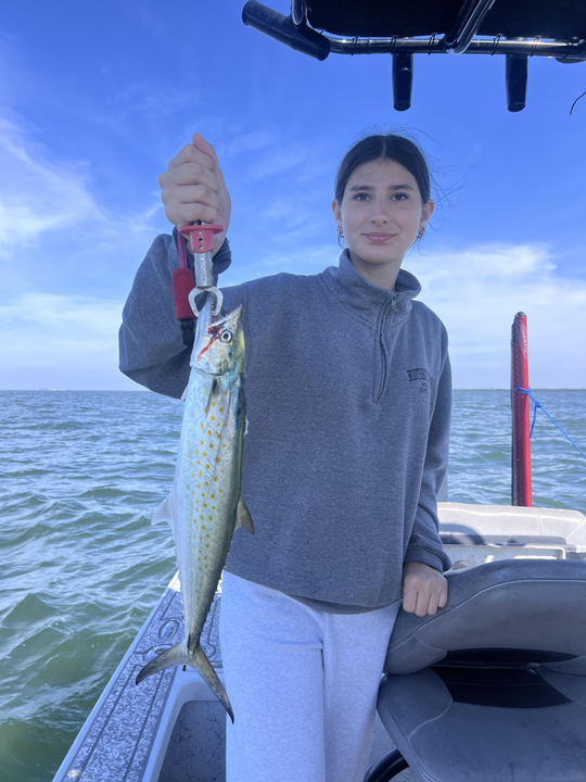 Caught a nice one on the open water.