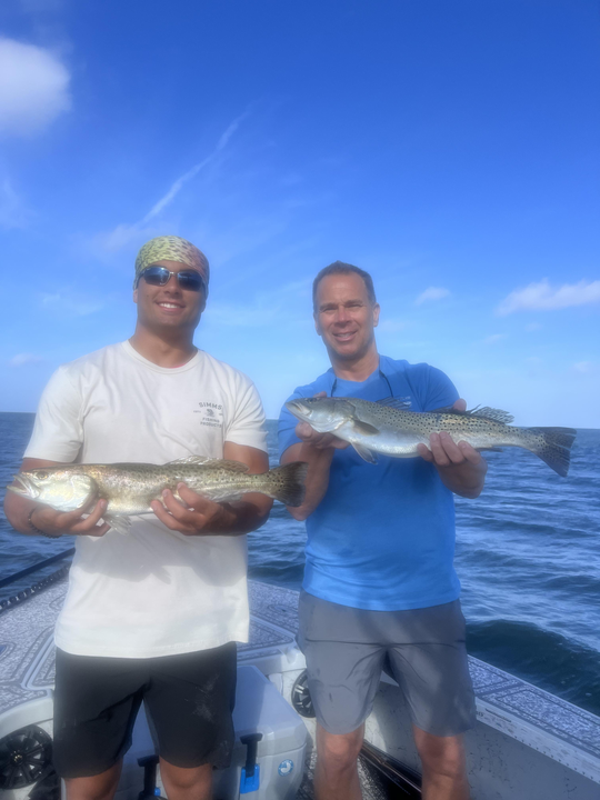 Peaceful day on the water with a catch.