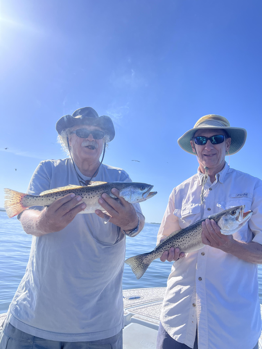 Sunny day, great catch!