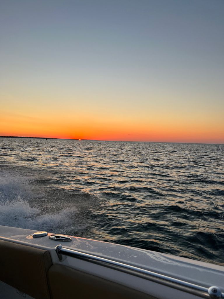 Fishing at scenic location