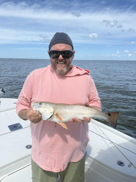 Nice redfish using deep sea and light tackle techniques!