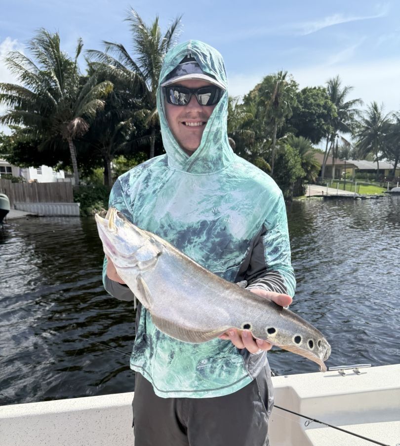 Best fishing trip at unknown location