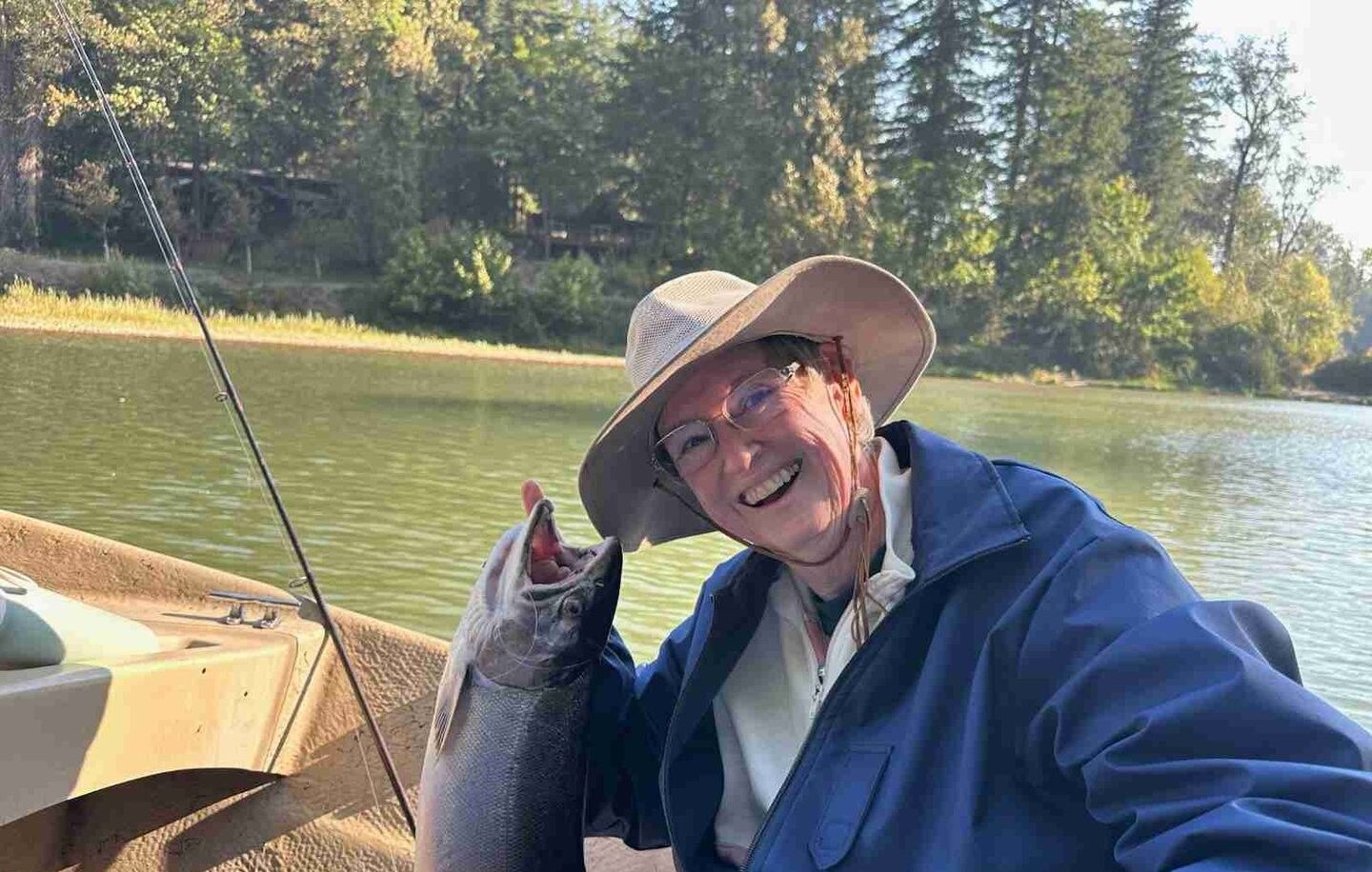 Fishing at unknown location