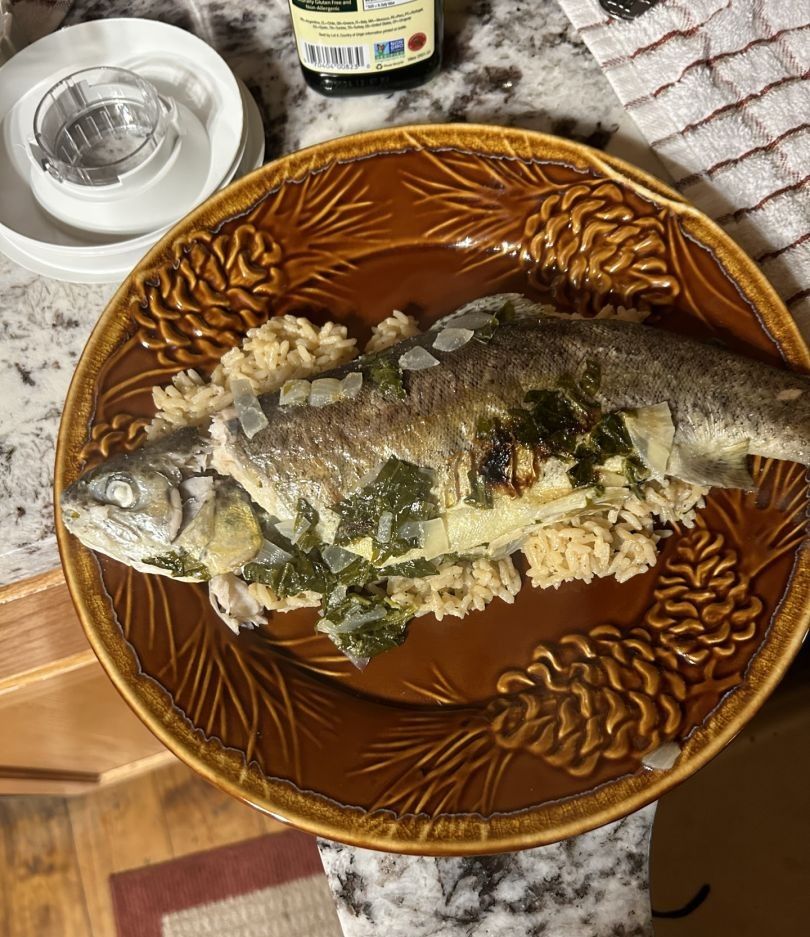 Fishing at unknown location