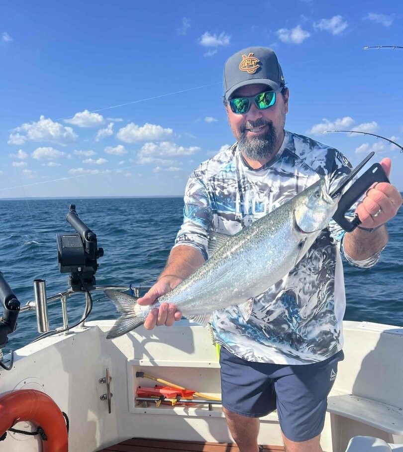Chinook Salmon caught while fishing