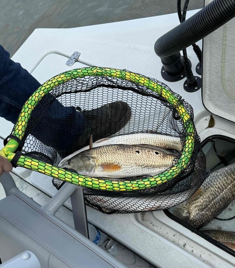 Fishing at an unknown location