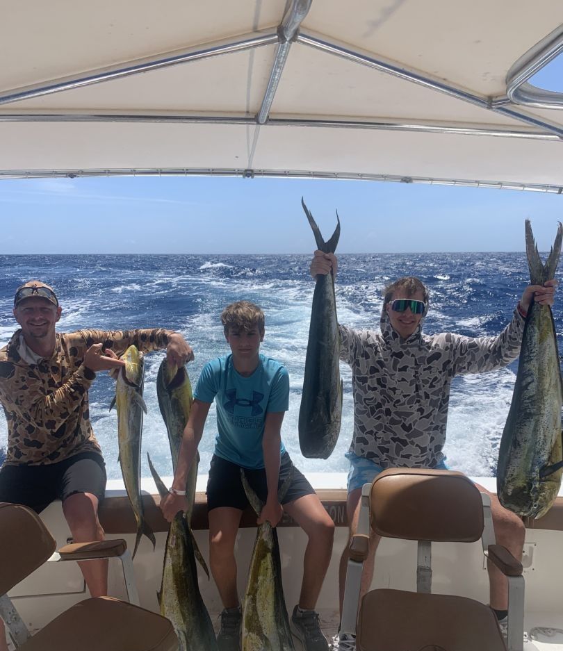 5 american eel and king mackerel fishing