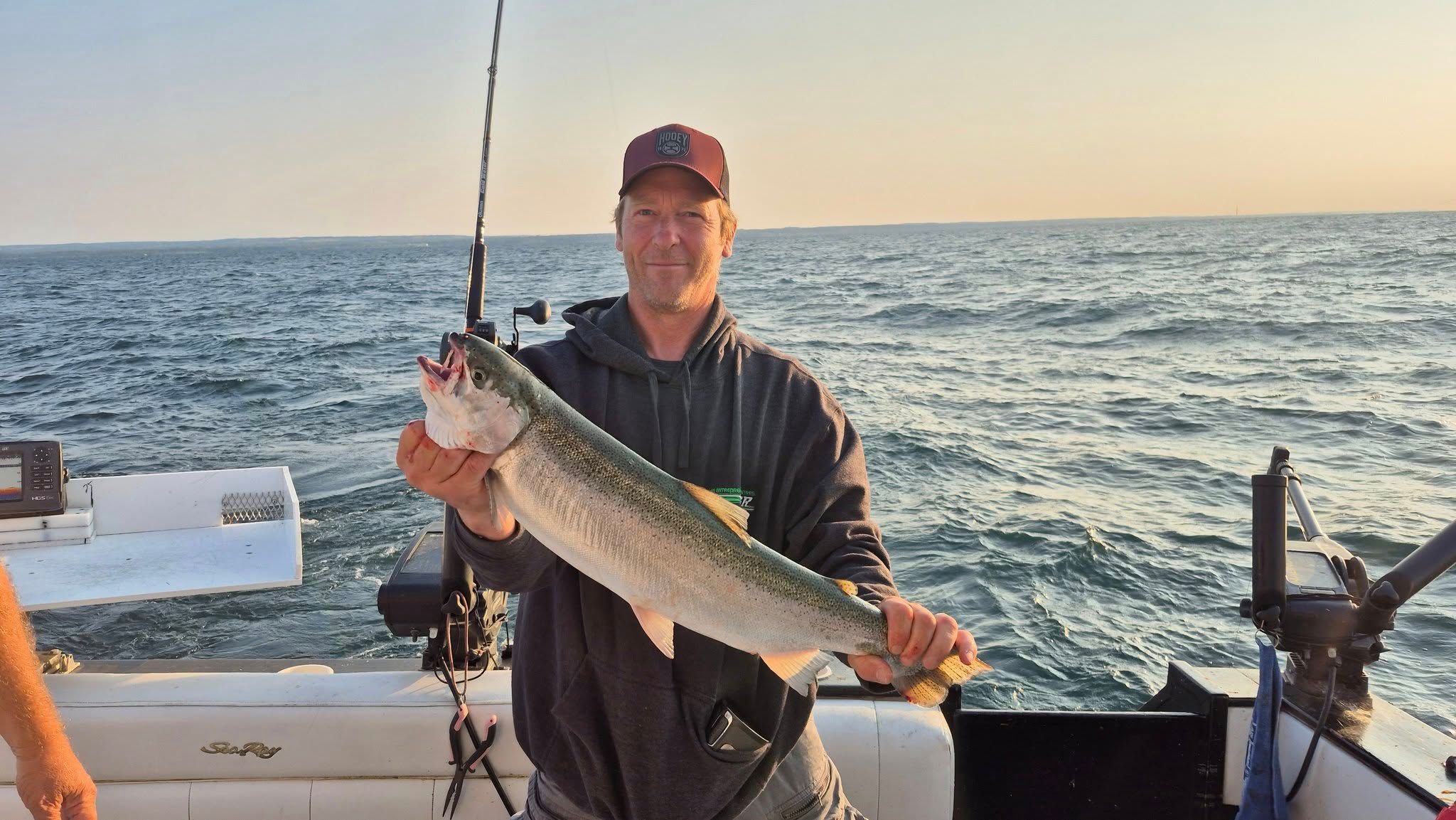 Fishing adventure in unknown location