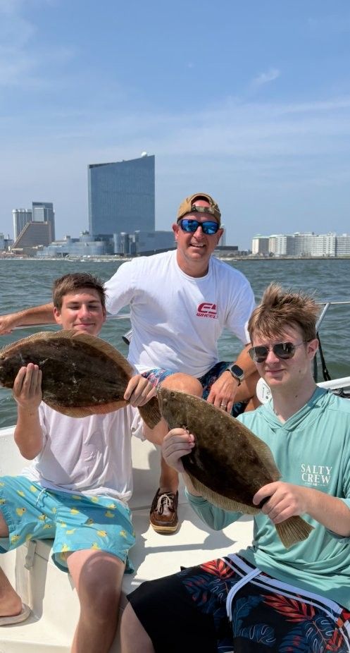 Fishing adventure with 3 people