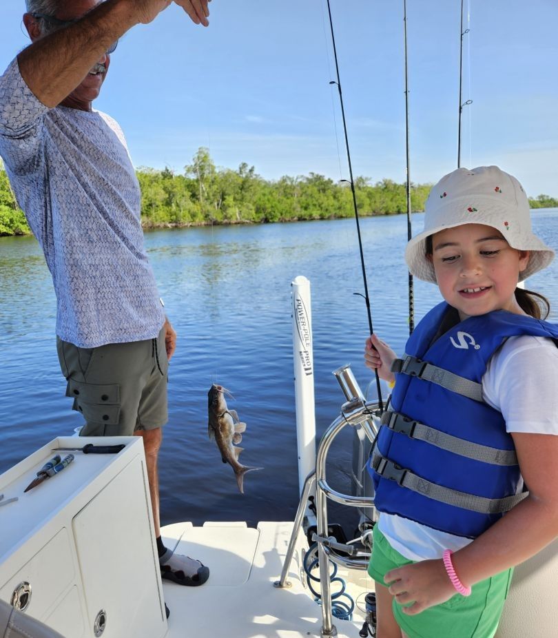 Image of a Gafftopsail sea catfish caught while fishing