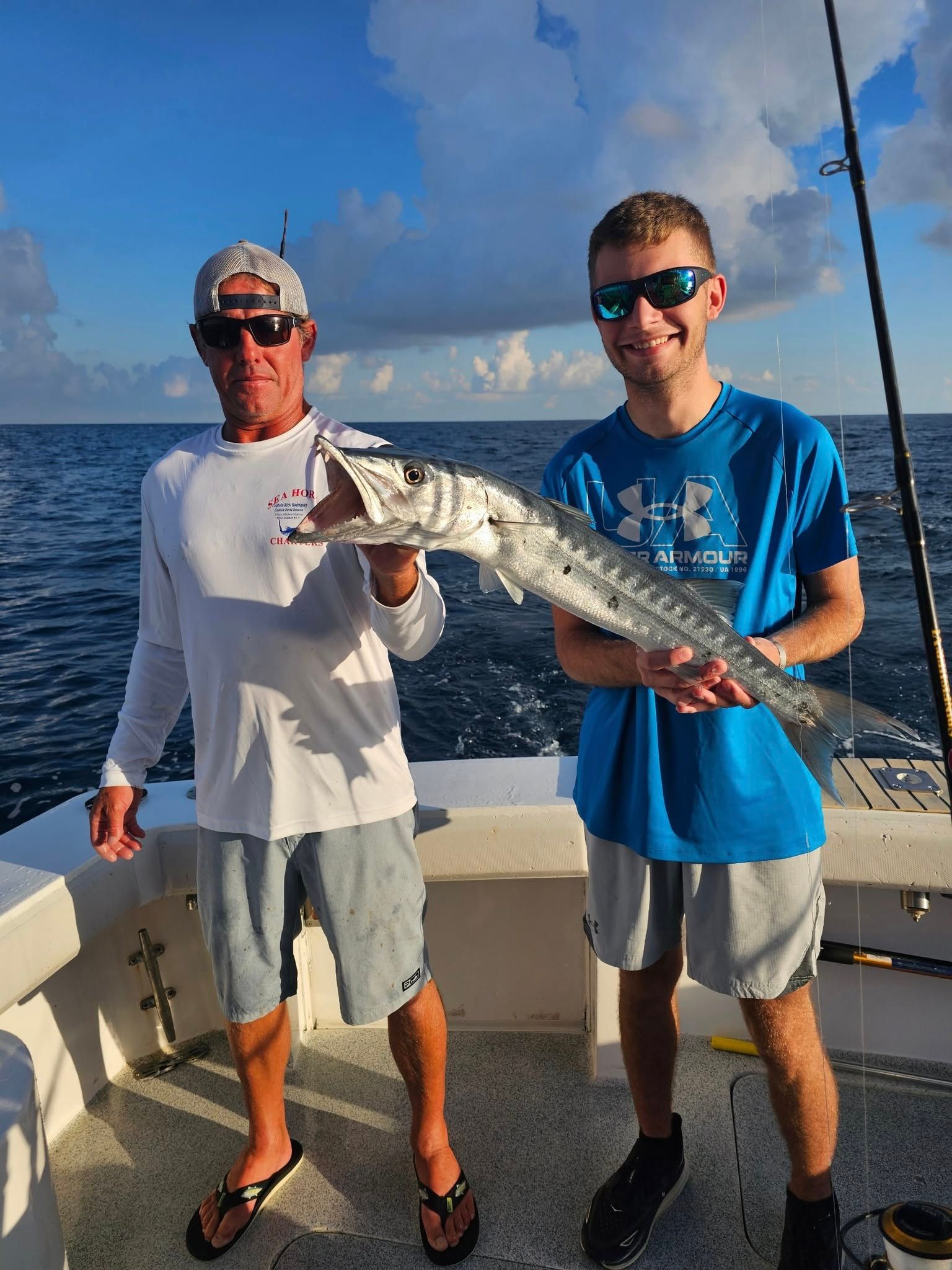 Great Barracuda fish caught while fishing