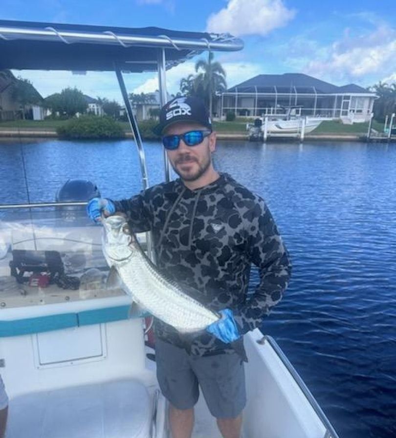 Fishing adventure at unknown location