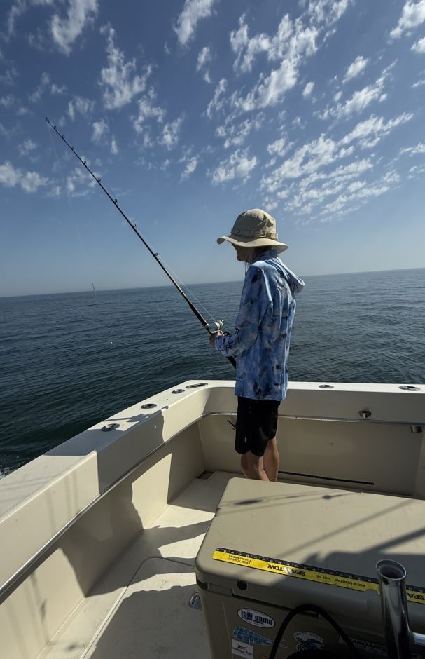 Great fishing adventure at unknown location