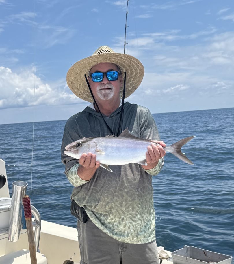One Greater Amberjack caught while fishing