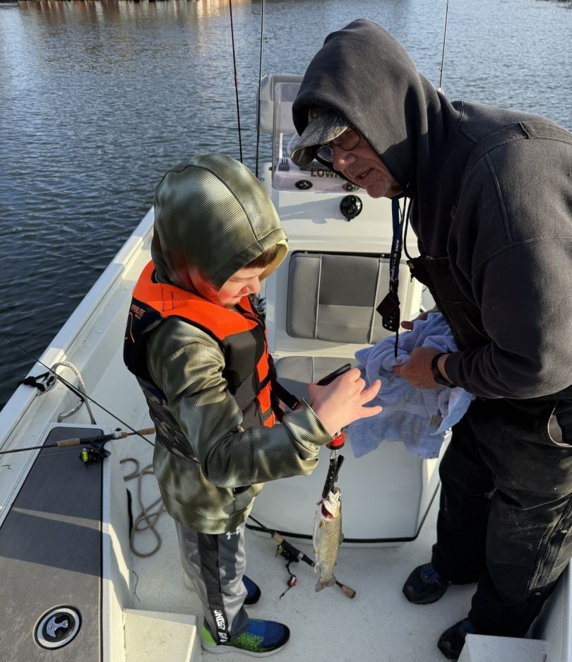 Fishing in an unknown location