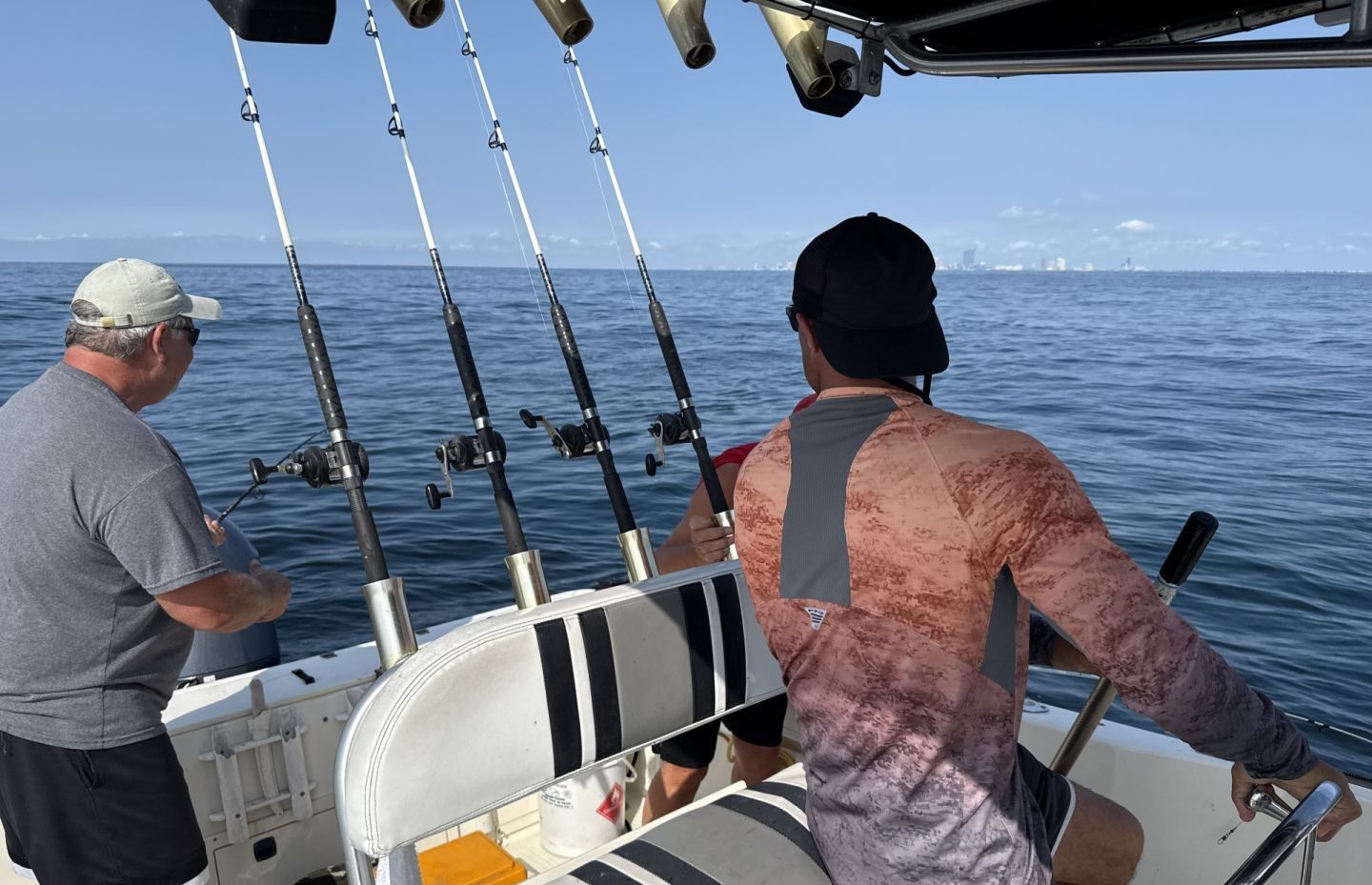 Fishing in a stunning outdoor location