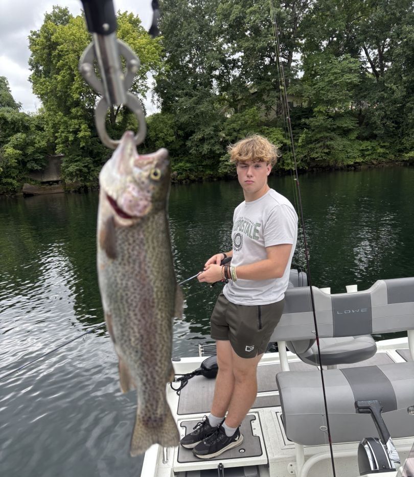 Rainbow Trout caught while fishing