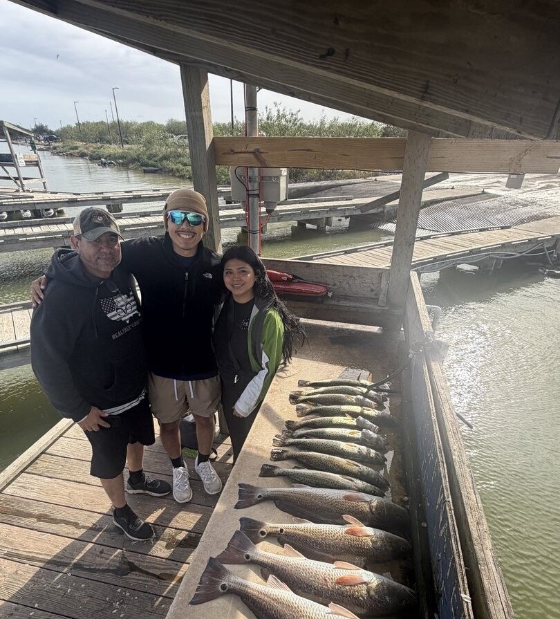 Redfish caught while fishing