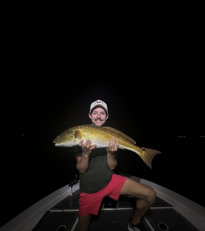 Redfish caught while fishing