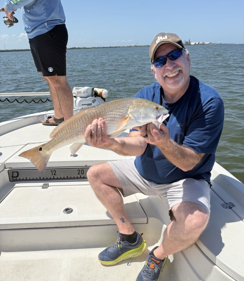 Redfish caught while fishing