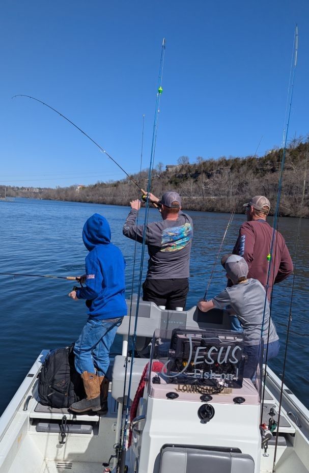 Scenic fishing spot with unknown location