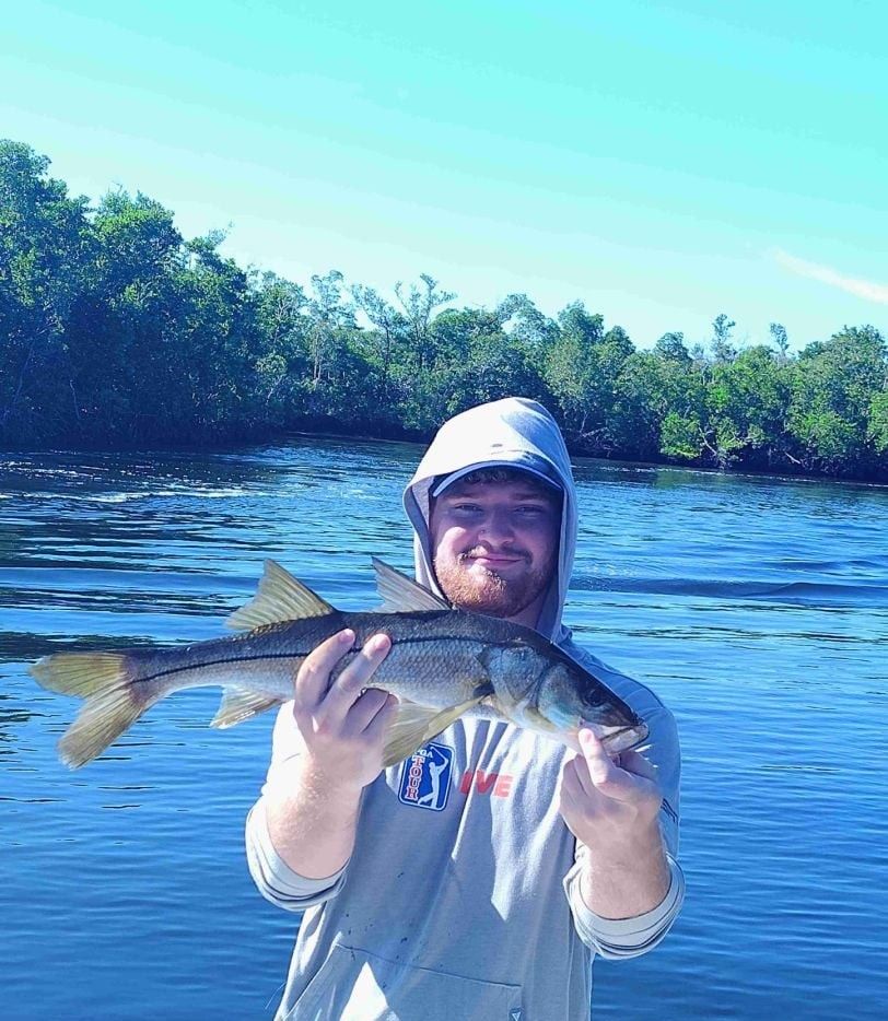 Snook caught while fishing
