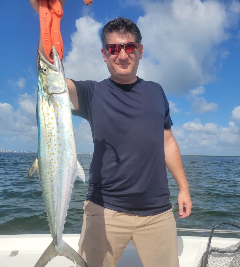 Spanish Mackerel caught fishing