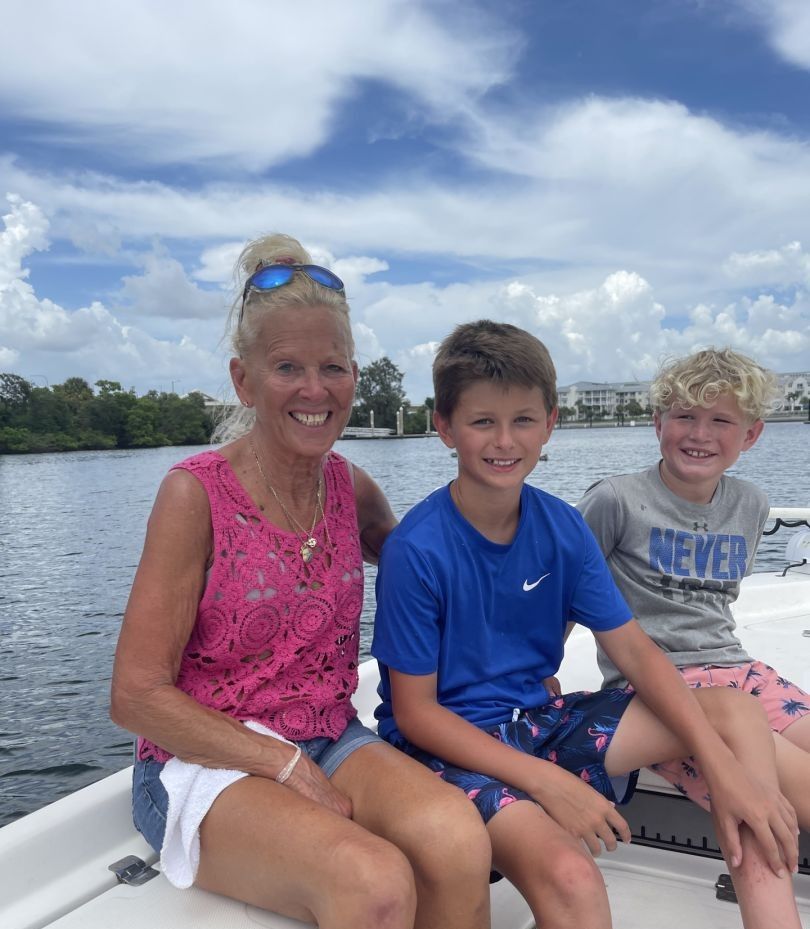 A lone angler fishing at an unknown location