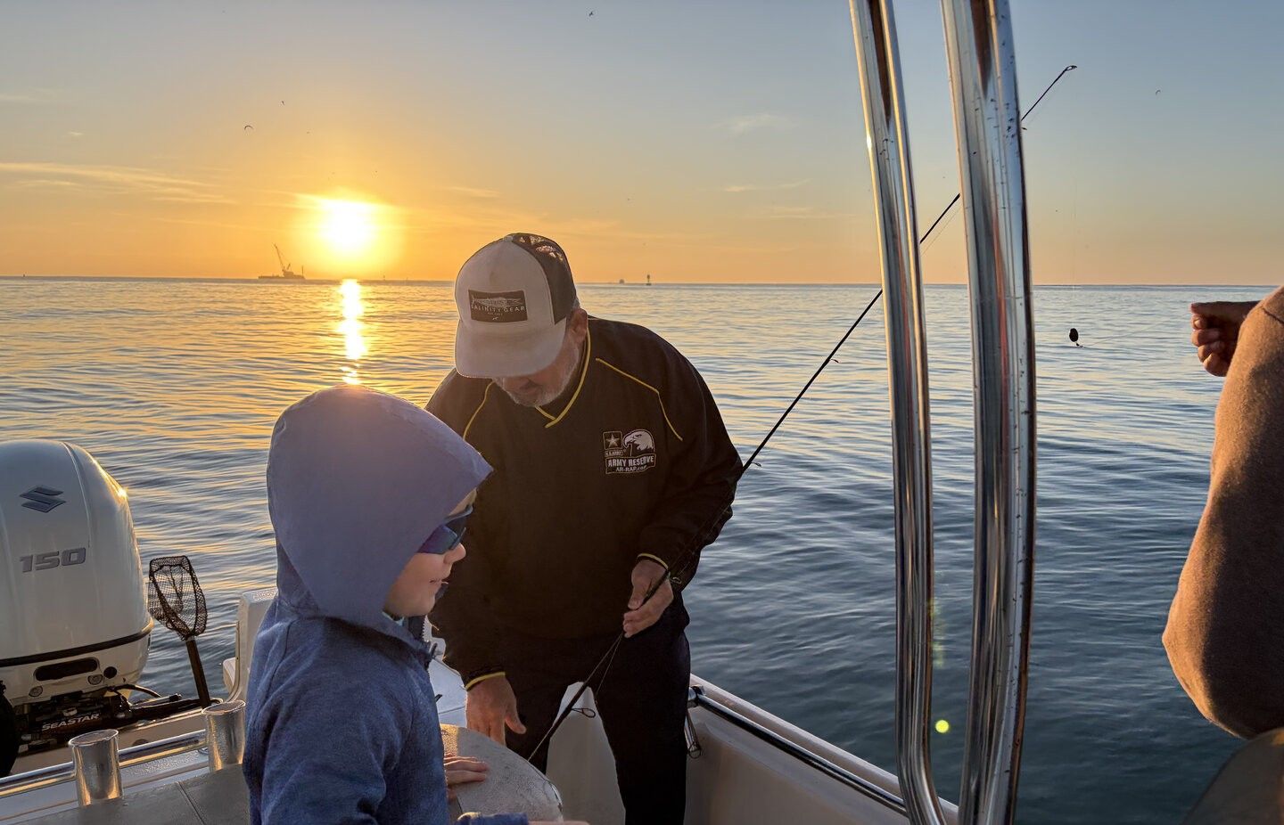 Fishing scene at unknown location