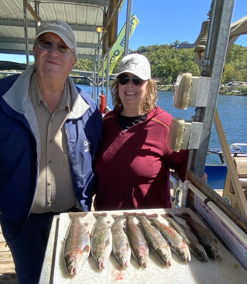 Fishing adventure with 5 fish