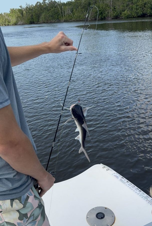 Fishing at unknown location