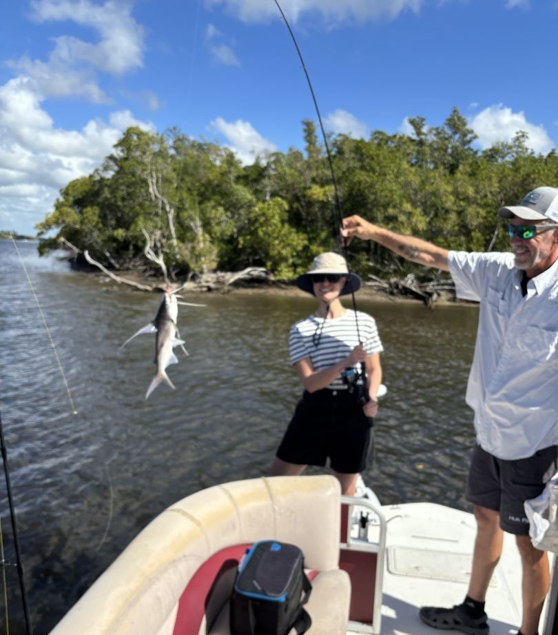 Tawny nurse shark caught while fishing in unknown location