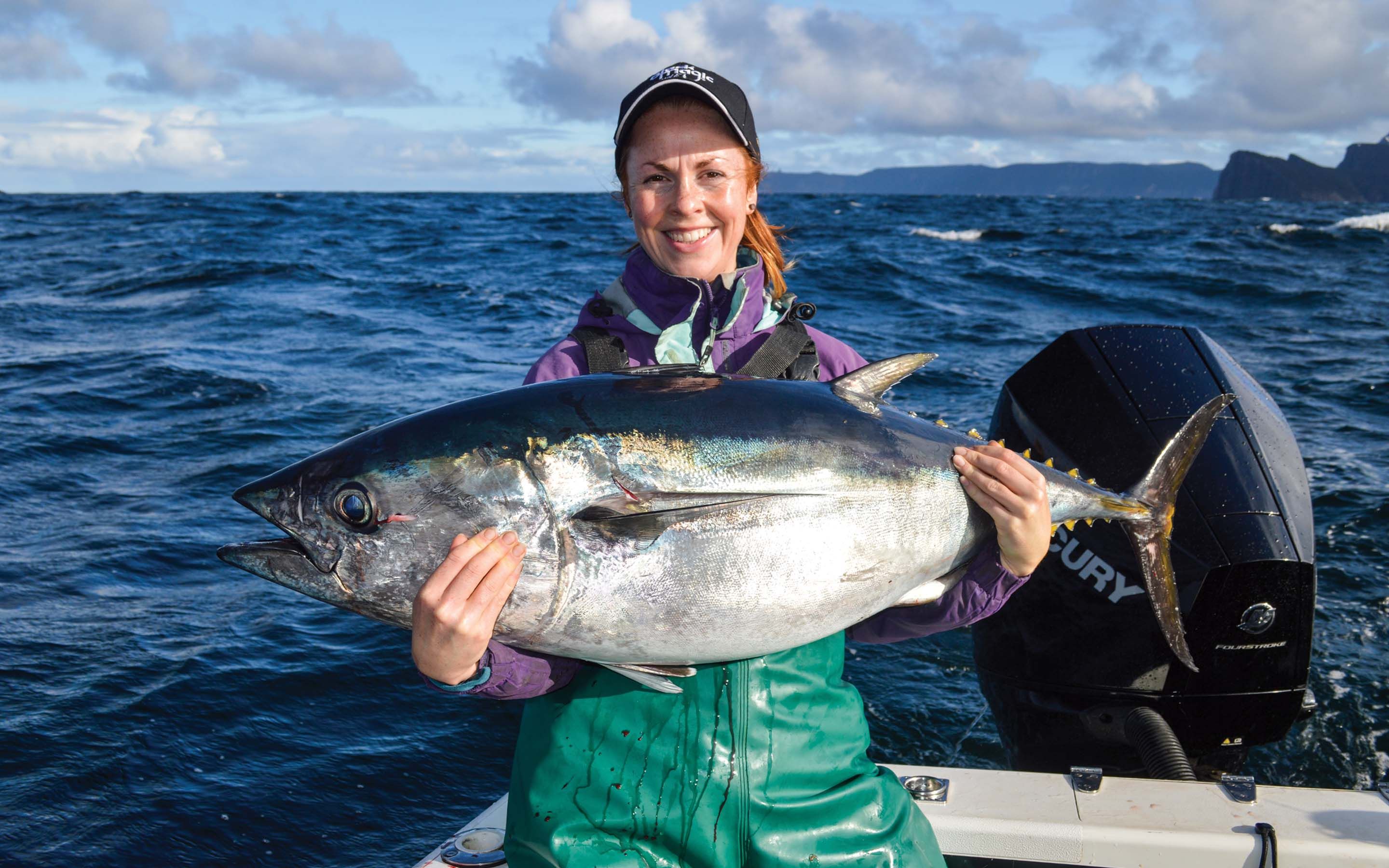 Blackfin tuna, a great catch