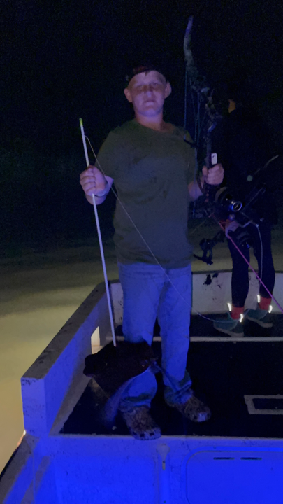 Bow fishing adventure in PCB before the late afternoon rain rolls in!