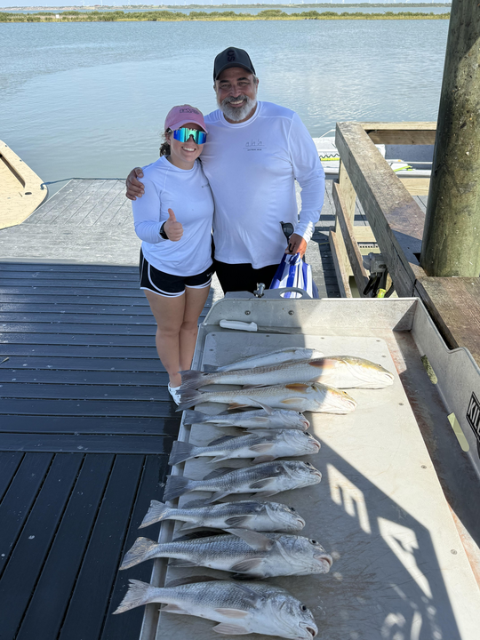 Blasted today with black drum using deep sea jigging! Great action in Corpus Christi.