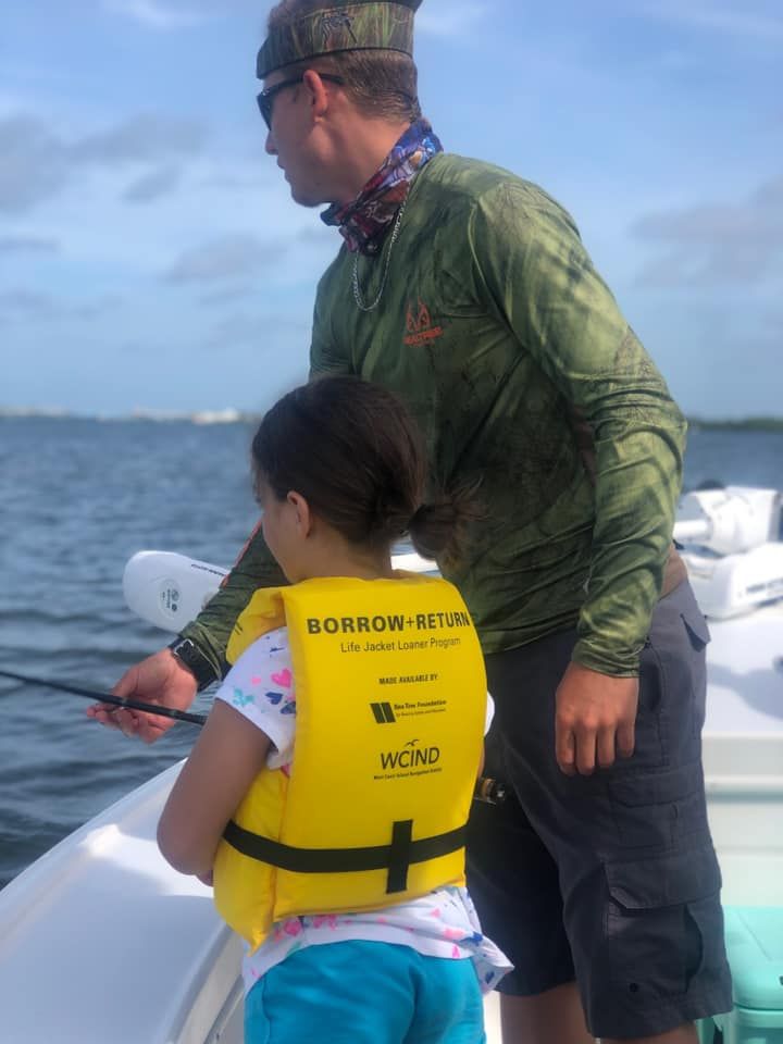 Anglers fishing in unknown location