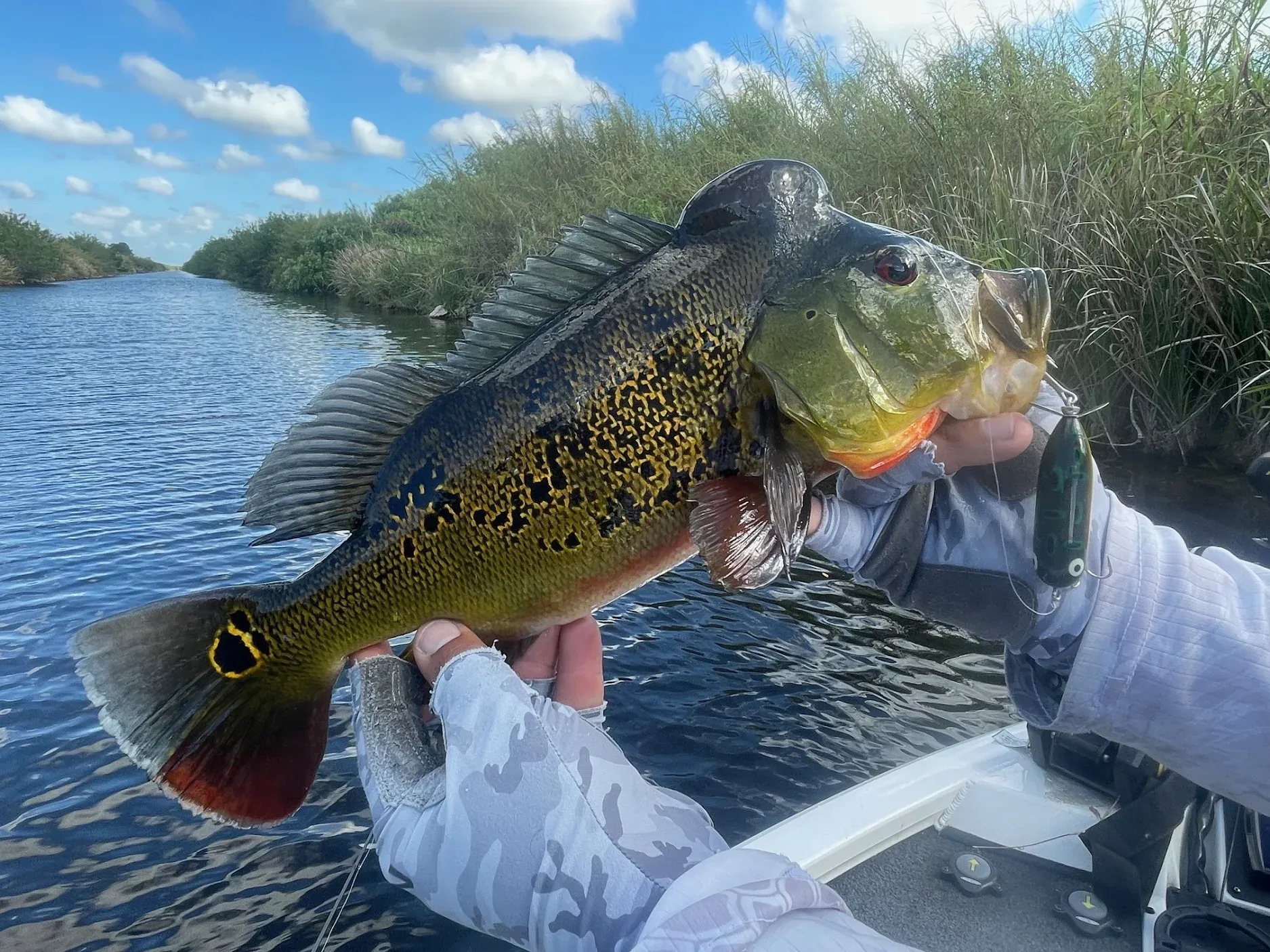 Fishing at unknown location