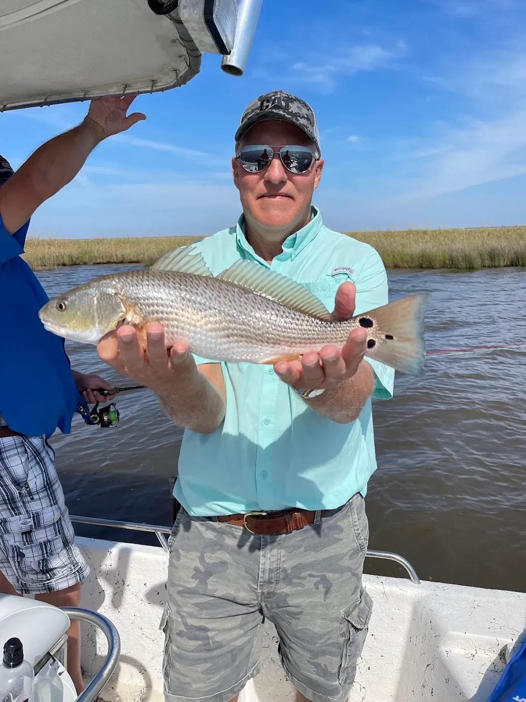 Redfish caught while fishing