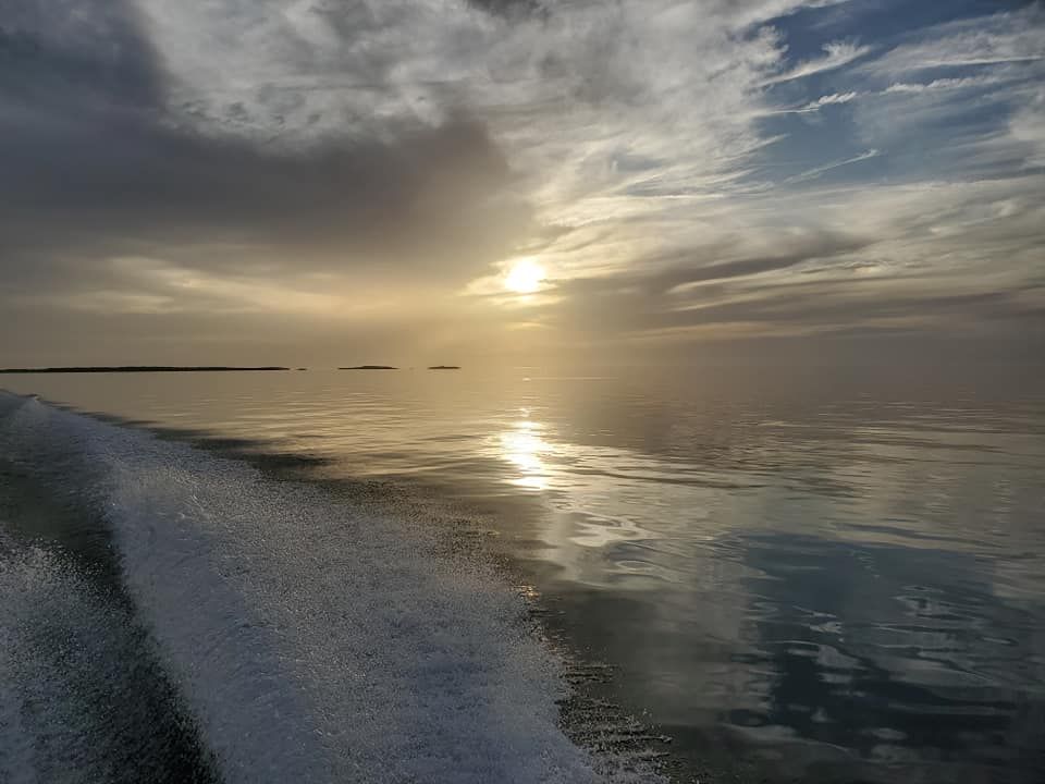 A scenic fishing spot with a beautiful landscape