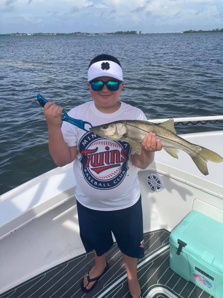 Snook fish caught on a fishing trip