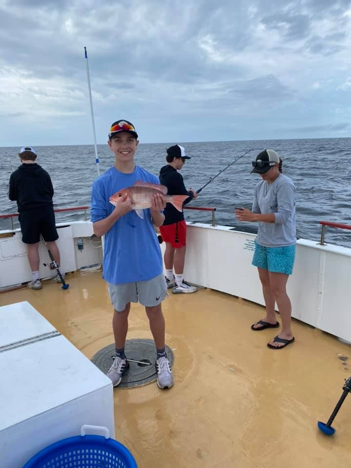 A fishing trip with a catch