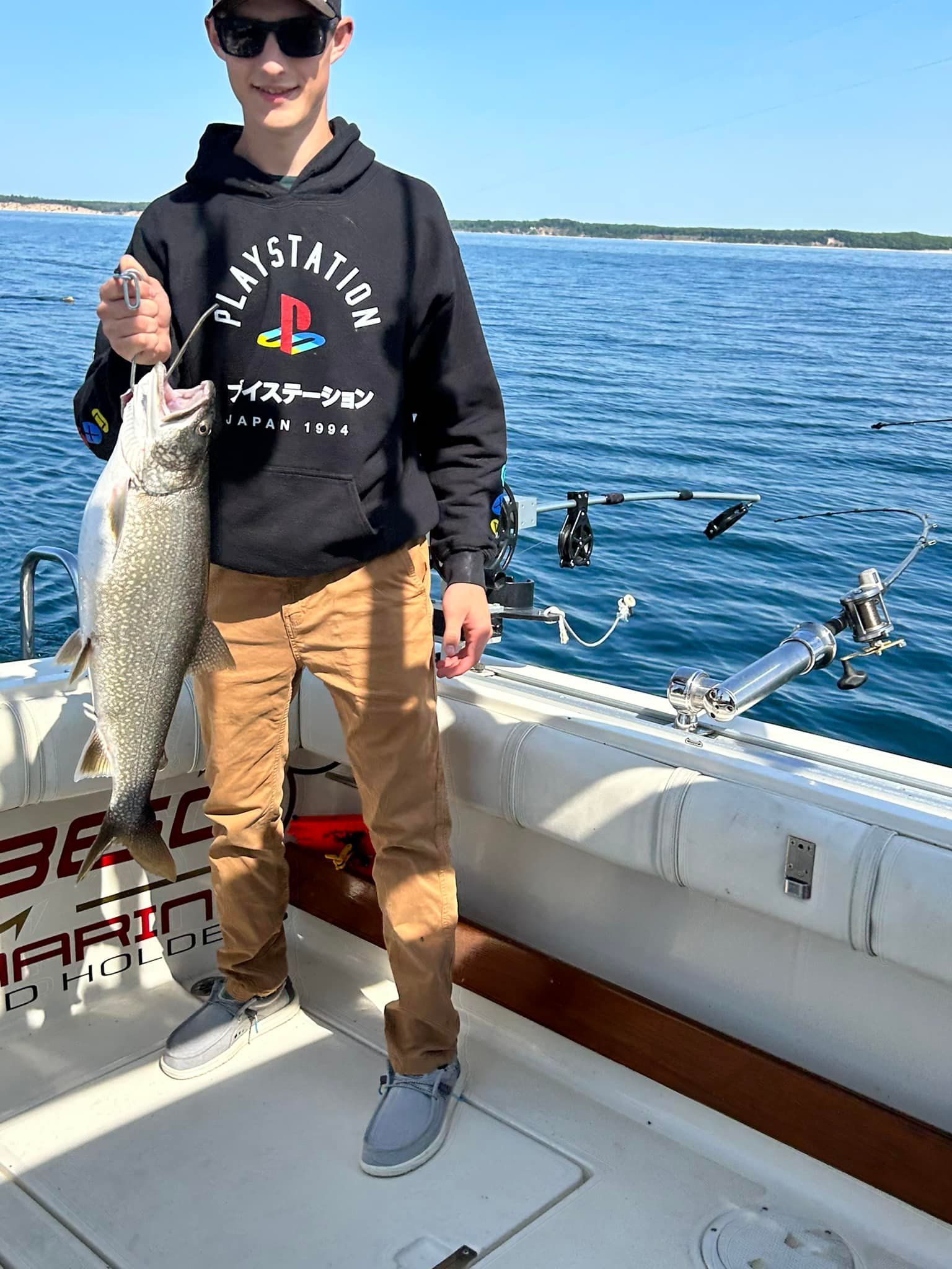 Fishing adventure with big catch