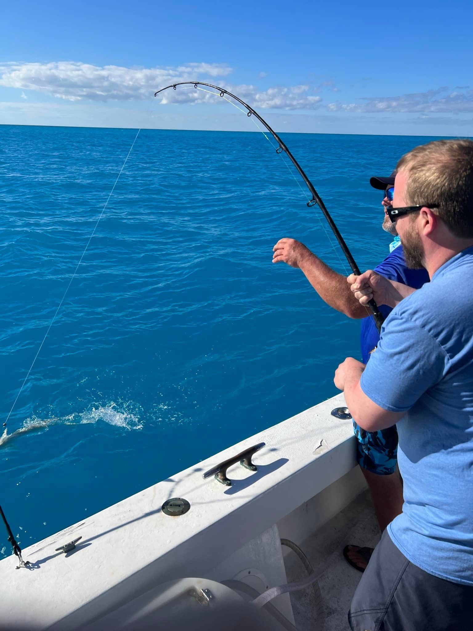 Great fishing at unknown location