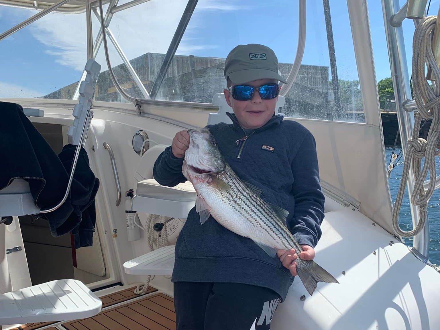 Voodoo Charters Gloucester Fishing Charters | Private 4 or 8-Hour Striped Bass and Bluefish Fishing Private Trips fishing Offshore