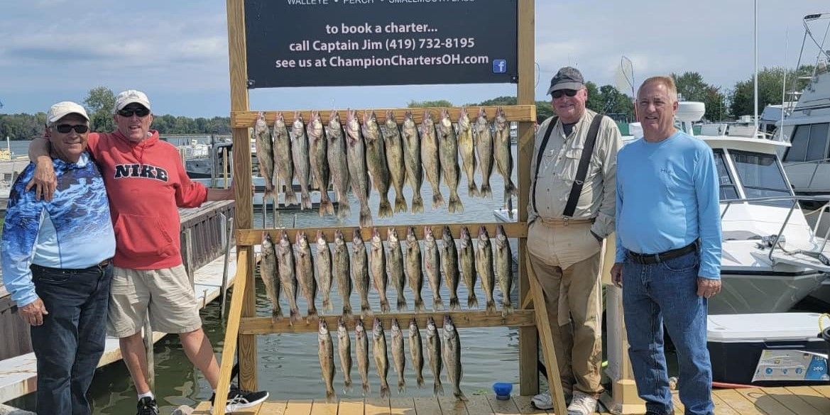 Champion Charters Fishing Charters in Lake Erie | Full Day 7-Hour (PM) Seasonal Private Trip fishing Lake