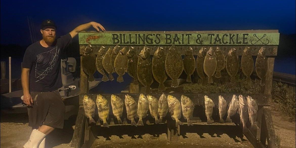 Family Night Flounder Gigging in Aransas Pass