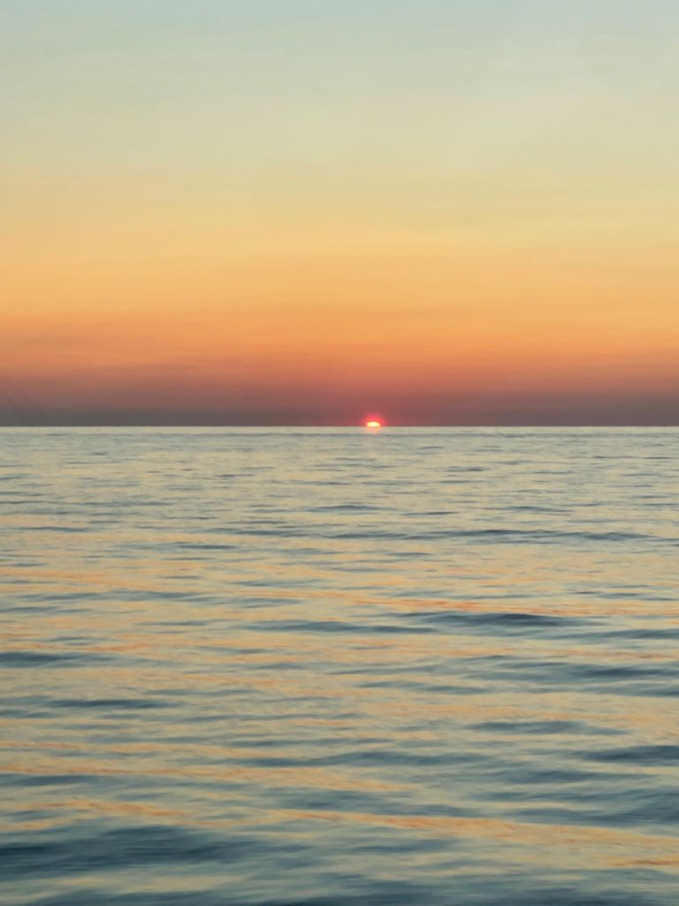 Sun meets the Sea in Lake Erie