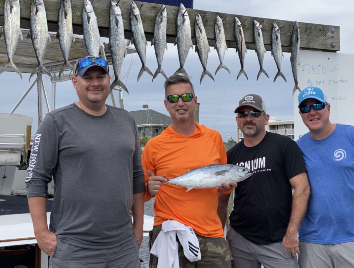 Fired Up Fishing Charters Charter Fishing Carolina Beach NC | 3 Hour Charter Trip  fishing Inshore