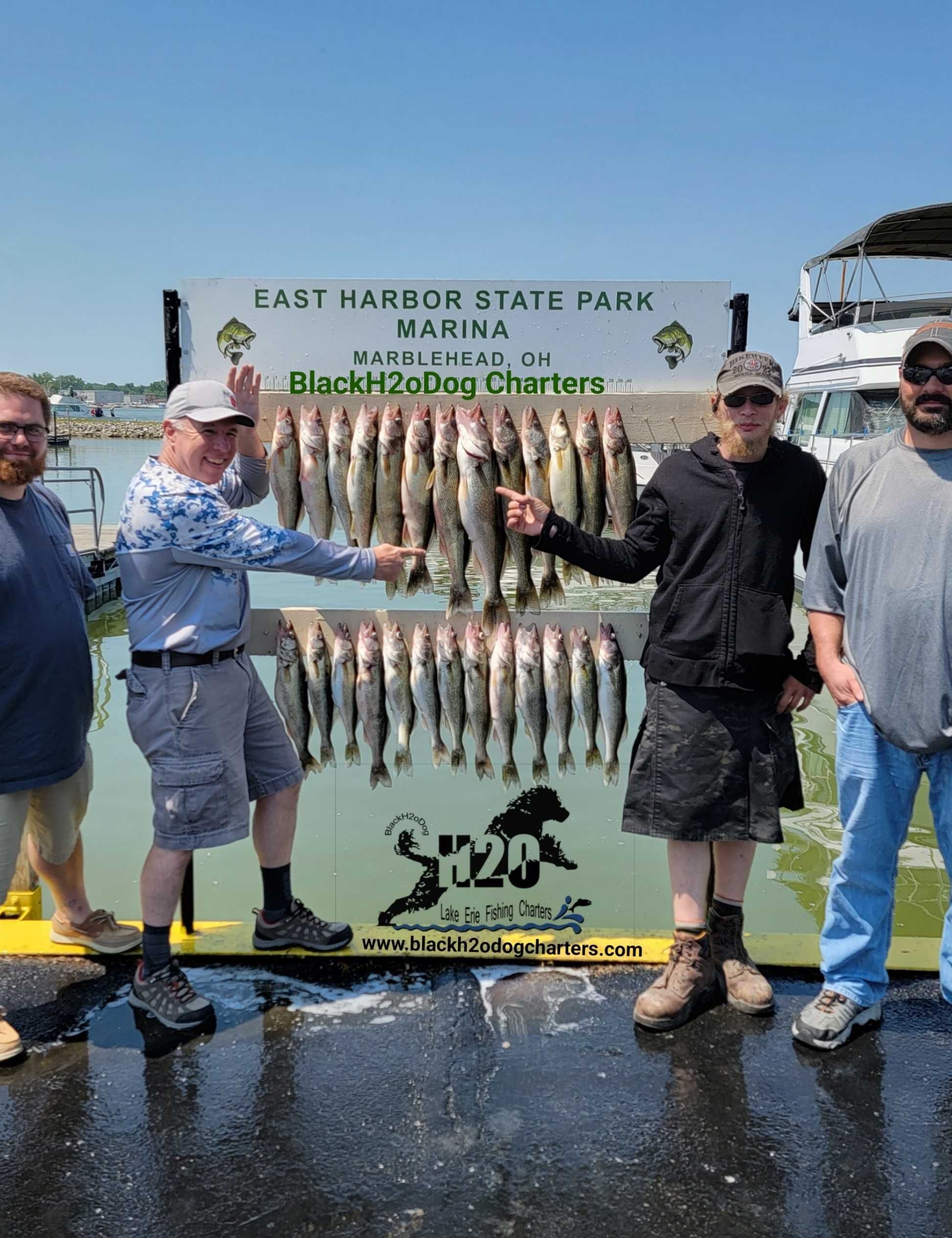 Family Walleye Charter fishing report coverpicture