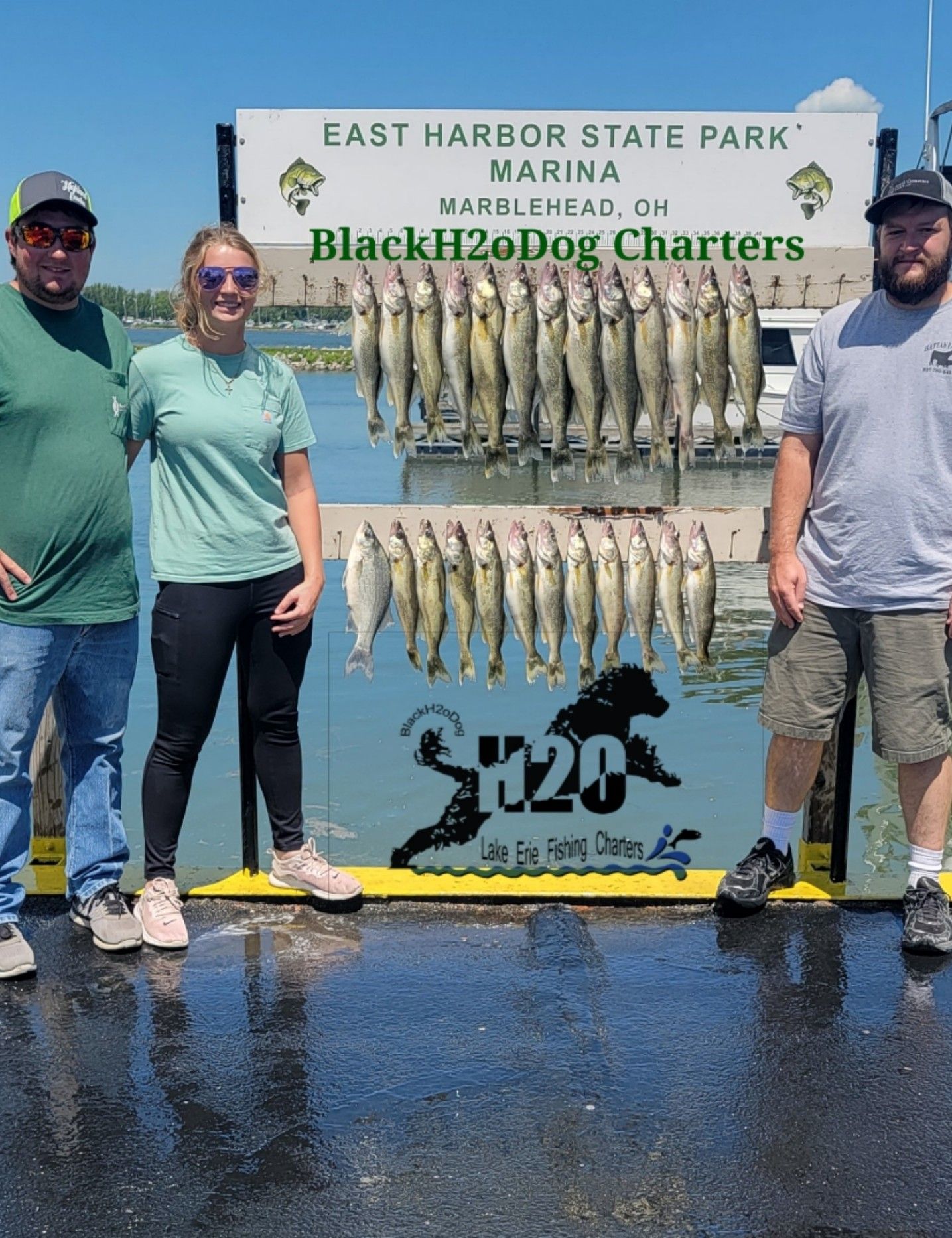 Brother and Sister Walleye  fishing report coverpicture